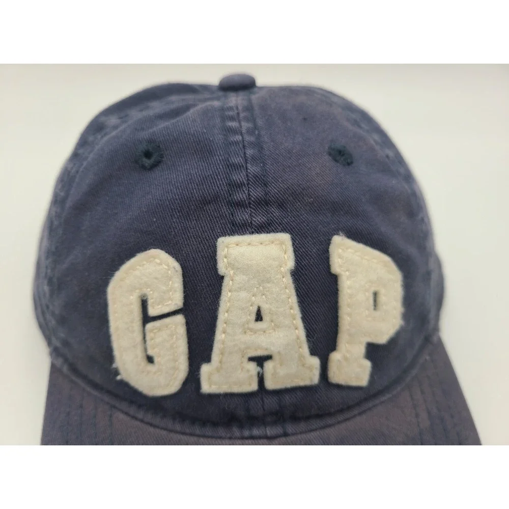 Youth Gap Kids L-XL Adjustable Hat Cap Baseball Sport Child Boy‎ Girl Blue White